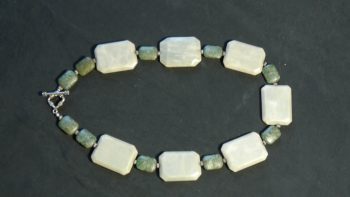 Green Marble necklace