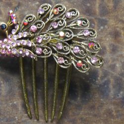 Peacock Rhinestone Shawl